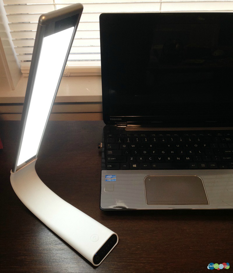 Infinity Glow Eye Friendly LED Desk Lamp #Review #Sweet2016